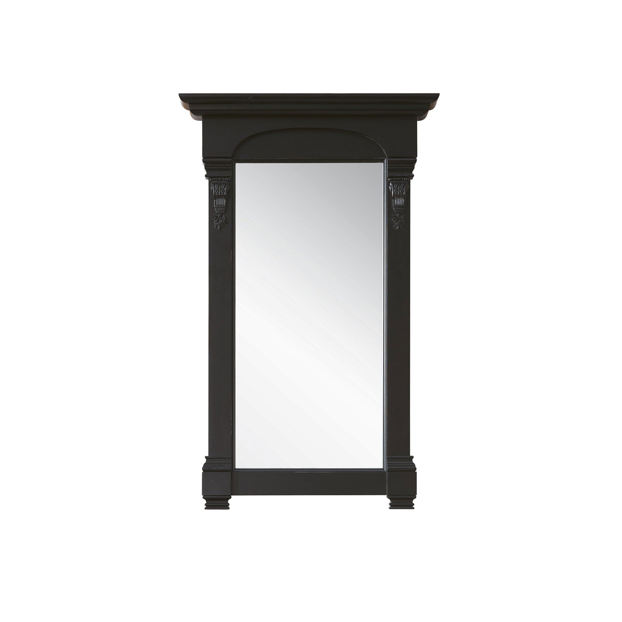 26" Brookfield Mirror, Antique Black