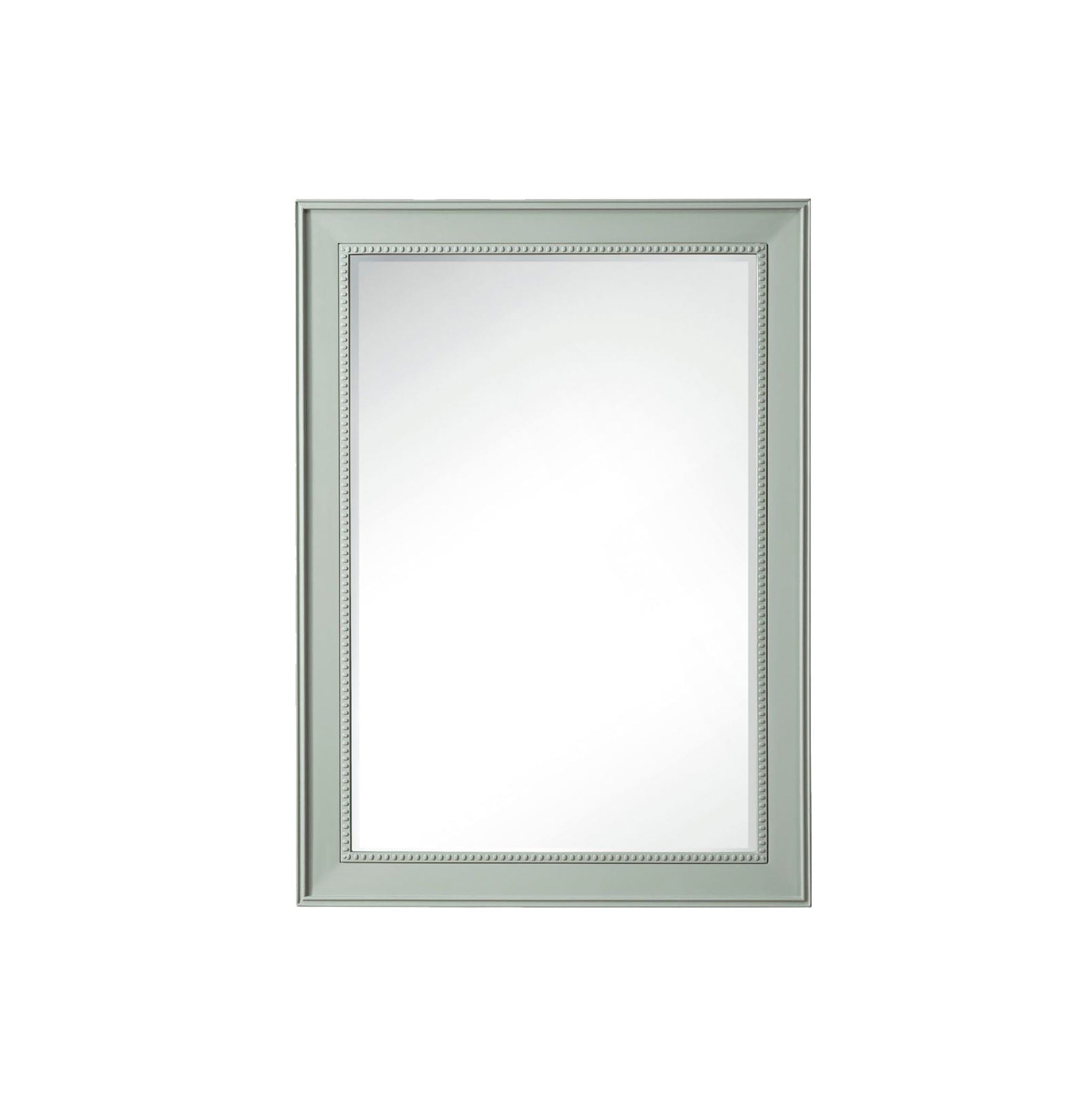 29" Bristol Rectangular Mirror, Sage Green