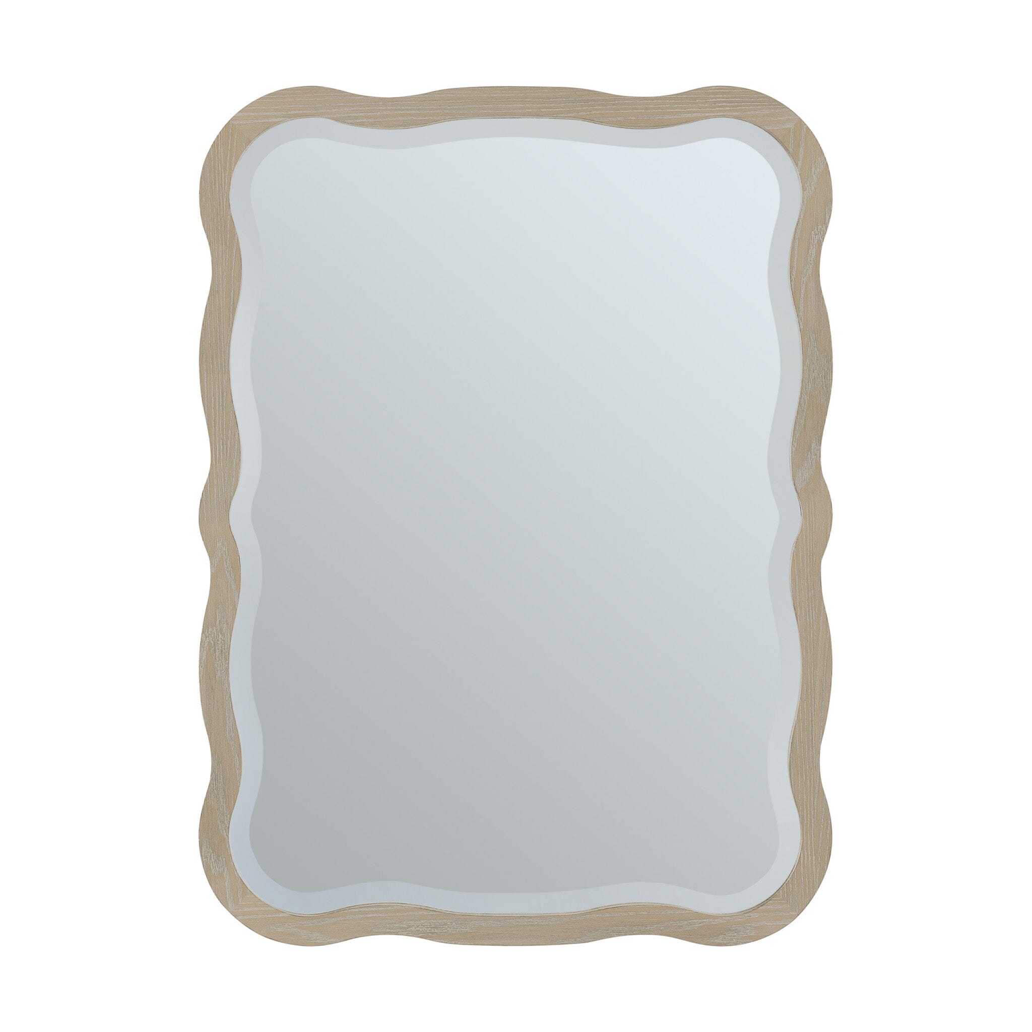28" Rowyn Wavy Mirror, Natural