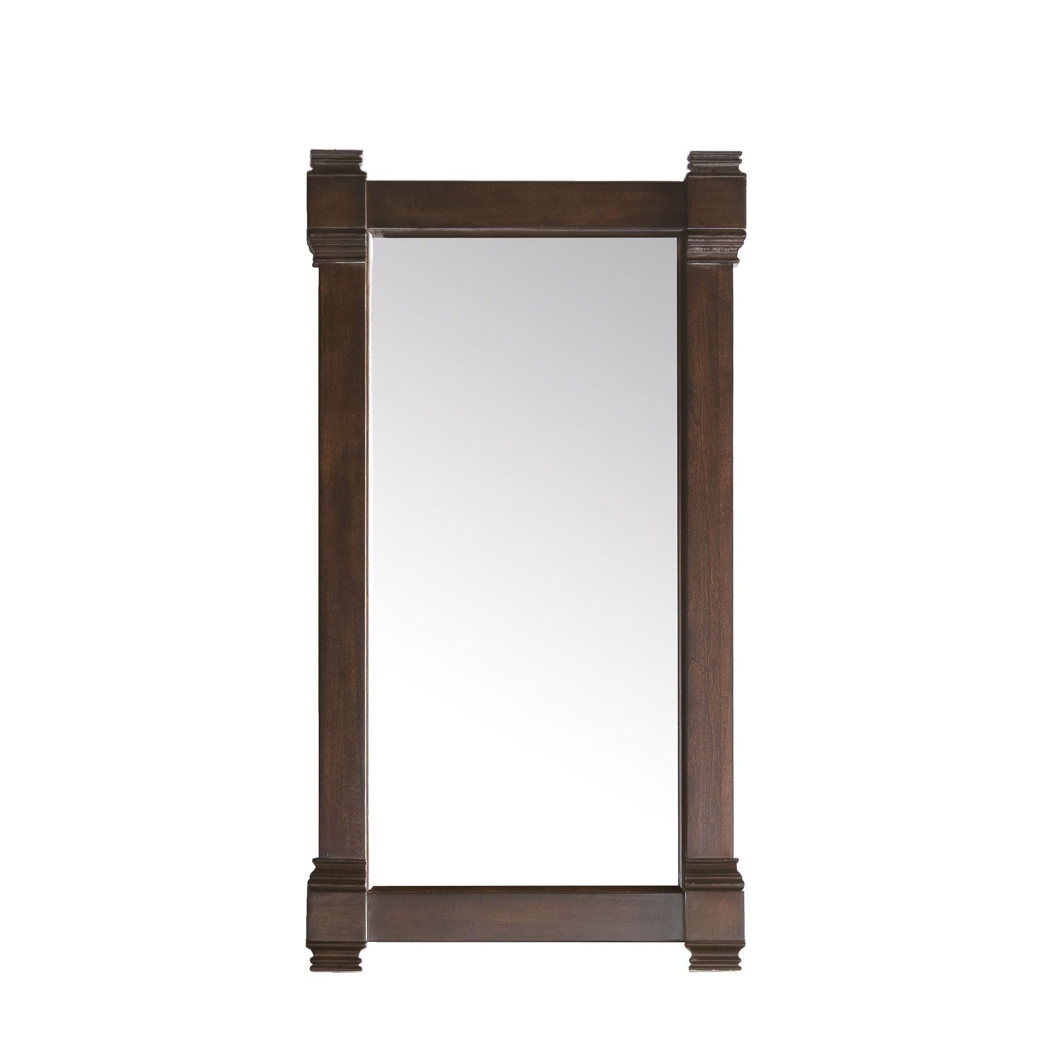 22" Brittany Mirror, Burnished Mahogany