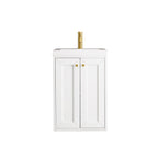 20" Chianti Single Bathroom Vanity, Glossy White