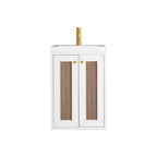 20" Chianti Single Bathroom Vanity, Glossy White
