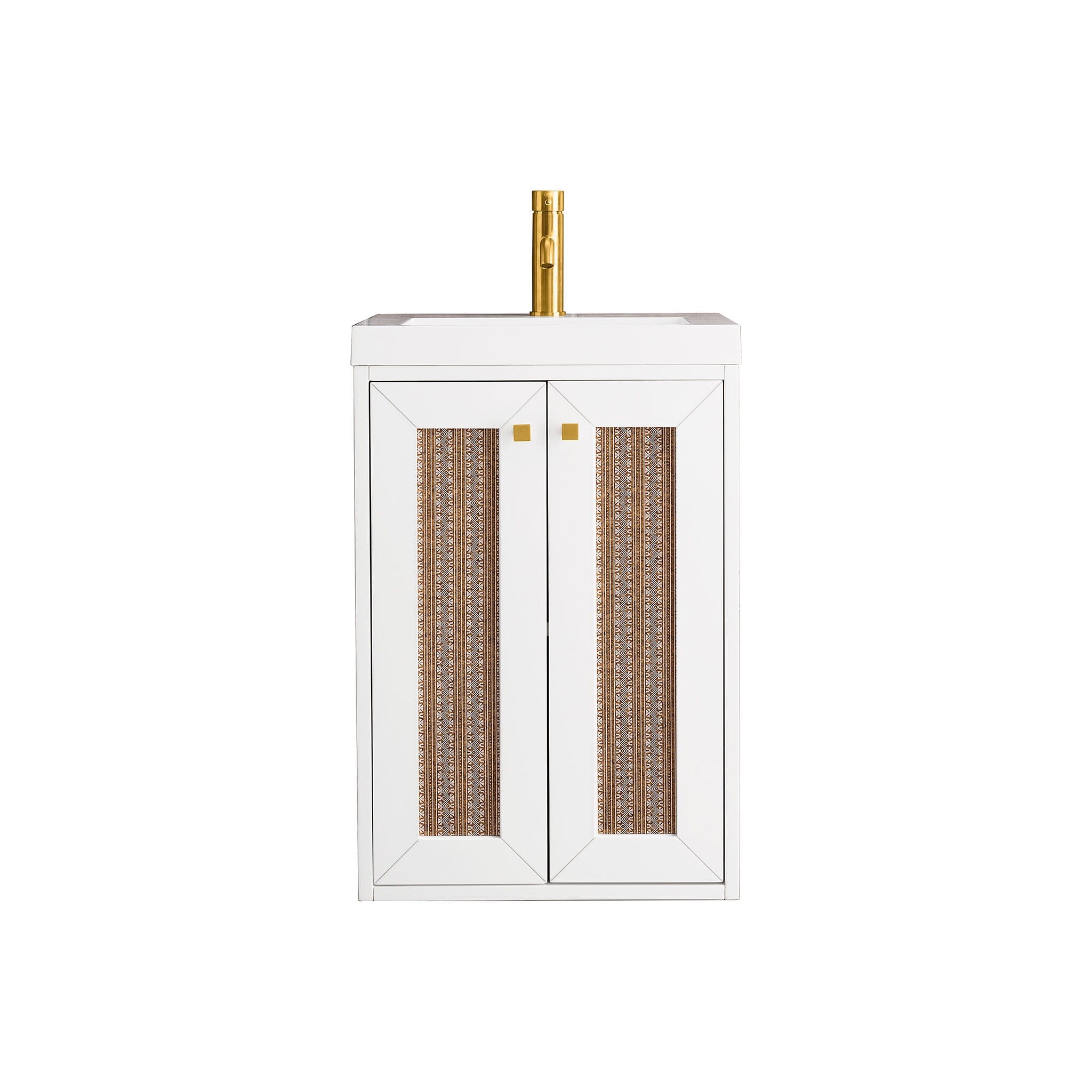 20" Chianti Single Bathroom Vanity, Glossy White