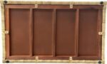 Water Hyacinth Wicker Storage Trunk with Metal Frame - Image 8